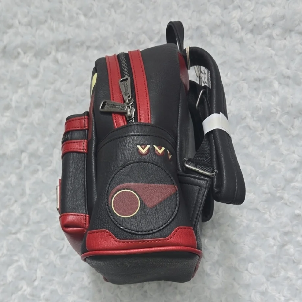 Disney Star Wars Black & Red Mini Backpack by Loungefly